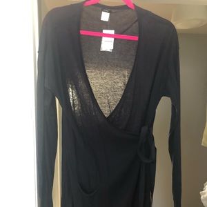 J. Crew NEW WITH Tag super fine wrap cardigan.
